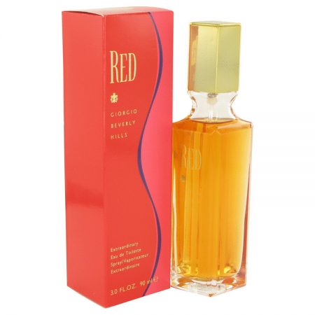 RED by Giorgio Beverly Hills Eau De Toilette Spray 90ml for Women by 