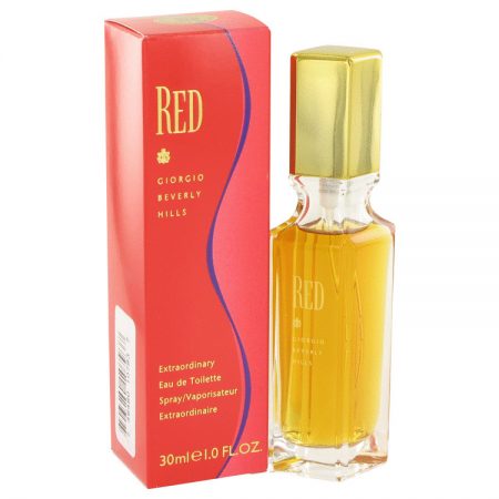 RED by Giorgio Beverly Hills Eau De Toilette Spray 30ml for Women by 