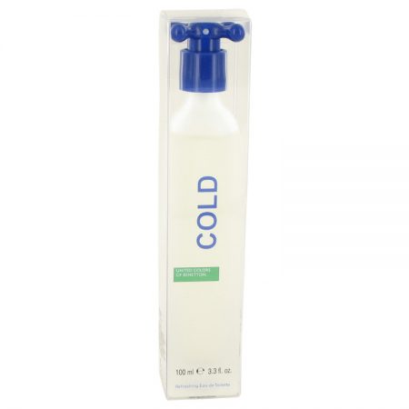 COLD by Benetton Eau De Toilette Spray (Unisex) 100ml for Men by 