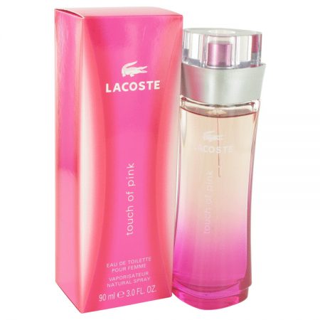 Touch of Pink by Lacoste Eau De Toilette Spray 90ml for Women by 
