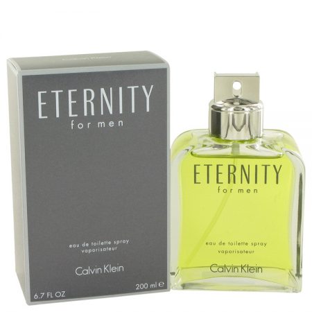 ETERNITY by Calvin Klein Eau De Toilette Spray 200ml for Men by 