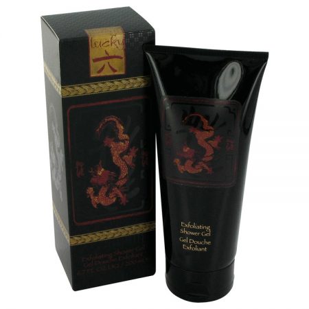 Lucky Number 6 by Liz Claiborne Exfoliating Shower Gel 200ml for Men by 