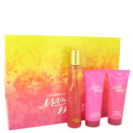 Mambo Mix by Liz Claiborne Gift Set — 100ml Eau De Parfum Spray + 100ml Body Lotion + 100ml Shower Gel for Women by 