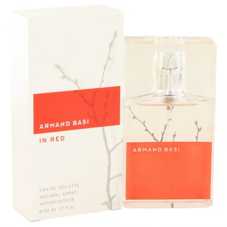Armand Basi in Red by Armand Basi Eau De Toilette Spray 50ml for Women by 
