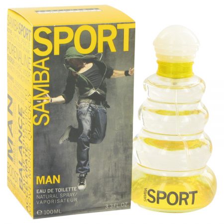 Samba Sport by Perfumers Workshop Eau De Toilette Spray 100ml for Men by 