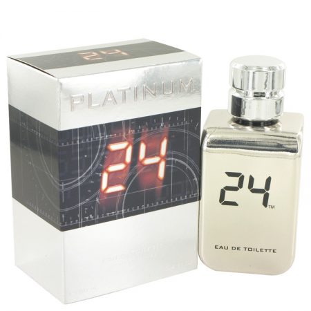 24 Platinum The Fragrance by ScentStory Eau De Toilette Spray 100ml for Men by 