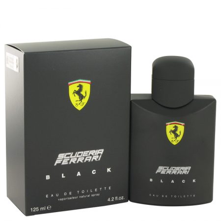 Ferrari Scuderia Black by Ferrari Eau De Toilette Spray 125ml for Men by 