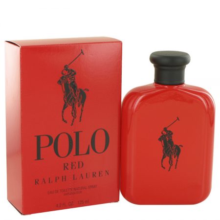 Polo Red by Ralph Lauren Eau De Toilette Spray 125ml for Men by 