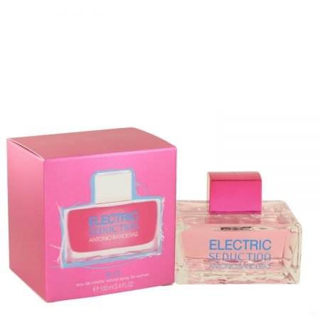Electric Seduction Blue by Antonio Banderas Eau De Toilette Spray 100ml for Women by 
