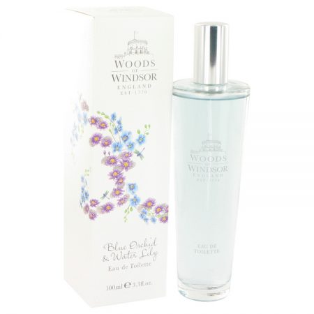 Blue Orchid & Water Lily by Woods of Windsor Eau De Toilette Spray 100ml for Women by 