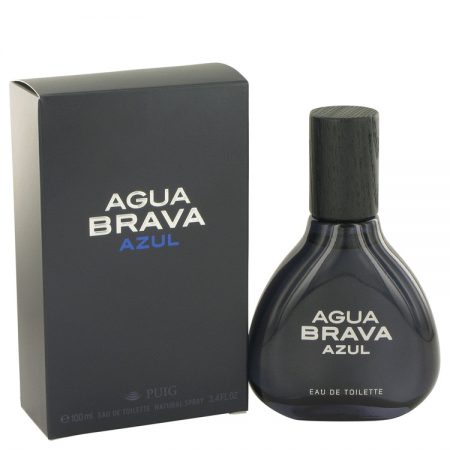 Agua Brava Azul by Antonio Puig Eau De Toilette Spray 100ml for Men by 