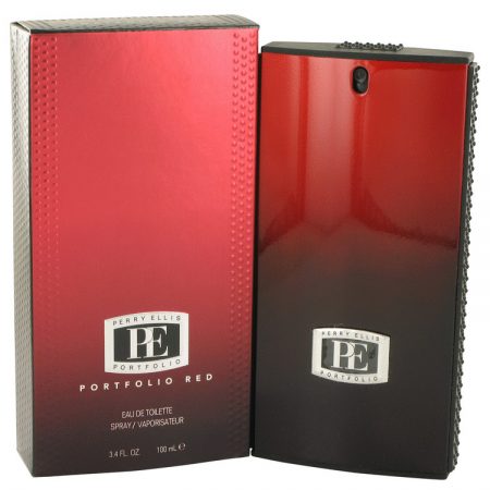 Portfolio Red by Perry Ellis Eau De Toilette Spray 100ml for Men by 