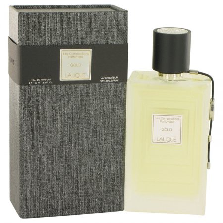 Les Compositions Parfumees Gold by Lalique Eau De Parfum Spray 100ml for Women by 