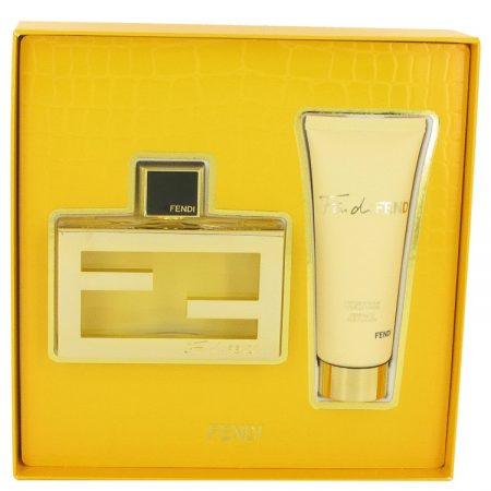 Fan Di Fendi by Fendi Gift Set — 75ml Eau De Parfum Spray + 75ml Body Lotion for Women by 