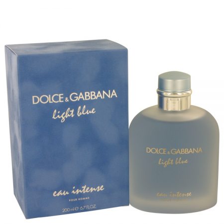 Light Blue Eau Intense by Dolce & Gabbana Eau De Parfum Spray 200ml for Men by 