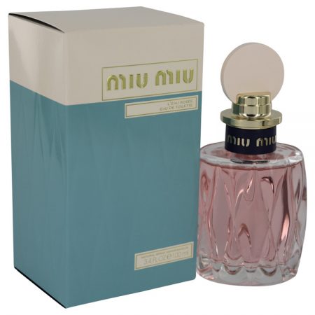Miu Miu L’eau Rosee by Miu Miu Eau De Toilette Spray 100ml for Women by 