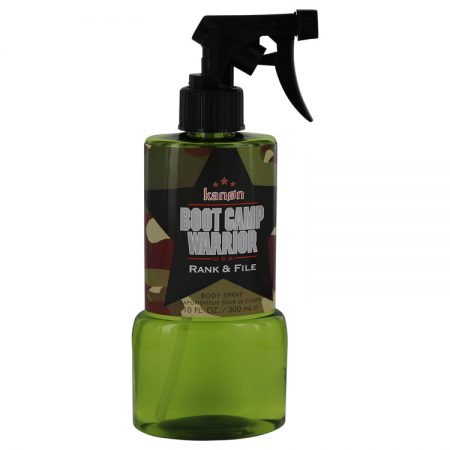 Kanon Boot Camp Warrior Rank & File by Kanon Body Spray 300ml for Men by 