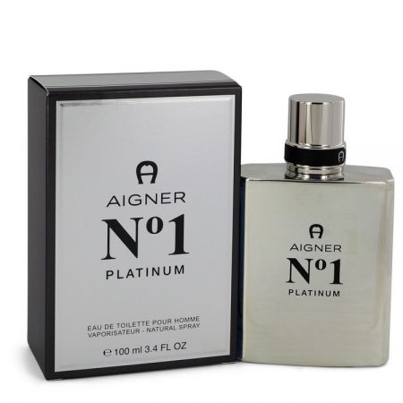 Aigner No. 1 Platinum by Etienne Aigner Eau De Toilette Spray 100ml for Men by 