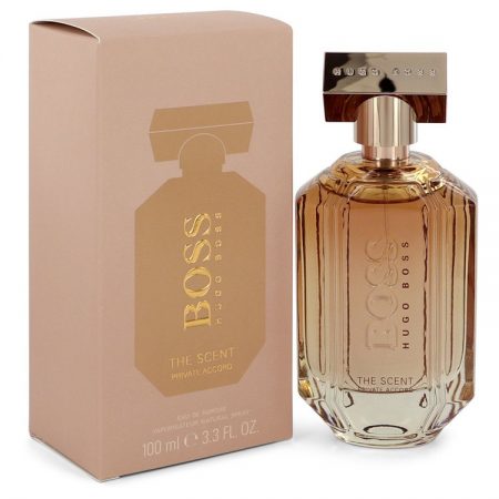 Boss The Scent Private Accord by Hugo Boss Eau De Parfum Spray 100ml for Women by 