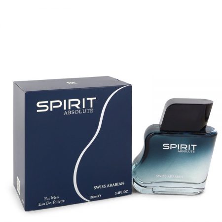 Swiss Arabian Spirit Absolute by Swiss Arabian Eau De Toilette Spray 100ml for Men by 