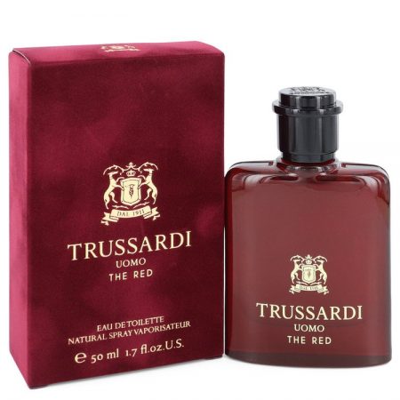 Trussardi Uomo The Red by Trussardi Eau De Toilette Spray 50ml  for Men by 