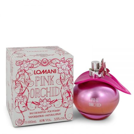 Lomani Pink Orchid by Lomani Eau De Parfum Spray 100ml for Women by 