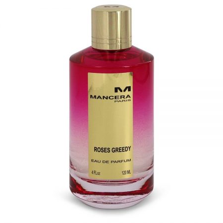 Mancera Roses Greedy by Mancera Eau De Parfum Spray (Unisex Tester) 120ml for Women by 