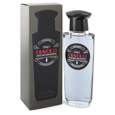 Diavolo Only by Antonio Banderas Eau De Toilette Spray 100ml for Men by 