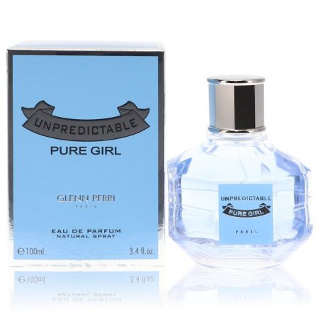 Unpredictable Pure Girl by Glenn Perri Eau De Parfum Spray 100ml for Women by 