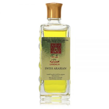 Swiss Arabian Sandalia by Swiss Arabian Premium Concentrated Perfume Oil Free From Alcohol (Unisex Red unboxed) 100ml for Women by 