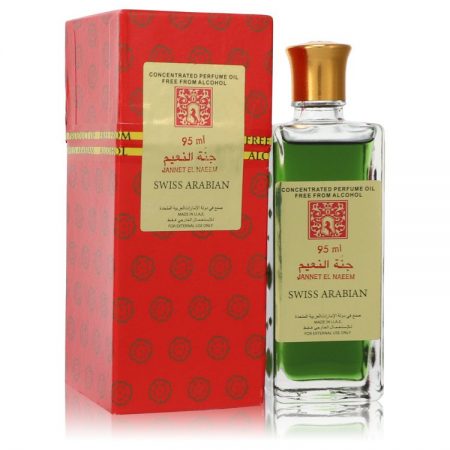 Swiss Arabian Jannet El Naeem by Swiss Arabian Concentrated Perfume Oil Free From Alcohol (unboxed) 100ml for Women by 