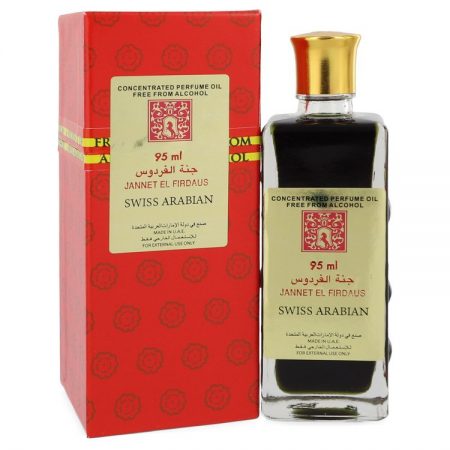 Jannet El Firdaus by Swiss Arabian Concentrated Perfume Oil Free From Alcohol (Unisex) 100ml for Men by 