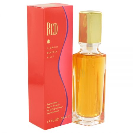 RED by Giorgio Beverly Hills Eau De Toilette Spray 50ml for Women by 