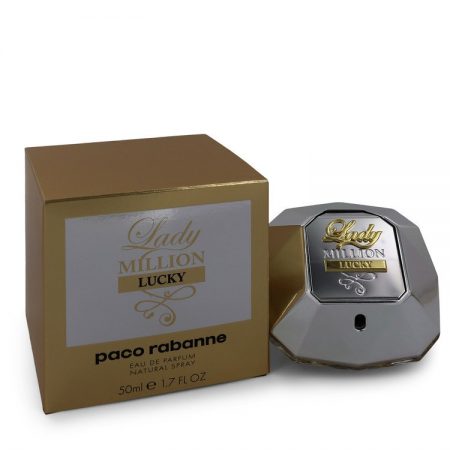 Lady Million Lucky by Paco Rabanne Eau De Parfum Spray 50ml for Women by 