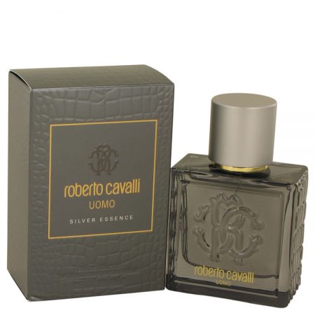 Roberto Cavalli Uomo Silver Essence by Roberto Cavalli Eau De Toilette Spray 60ml for Men by 