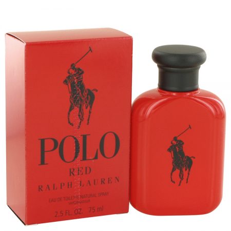 Polo Red by Ralph Lauren Eau De Toilette Spray (unboxed) 75ml for Men by 