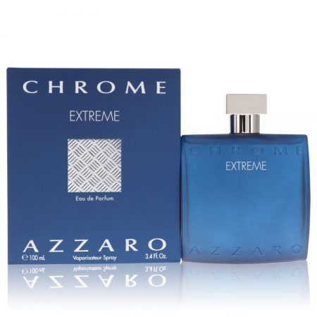 Chrome Extreme by Azzaro Eau De Parfum Spray (unboxed) 100ml for Men by 