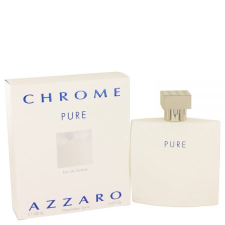 Chrome Pure by Azzaro Eau De Toilette Spray 100ml for Men by 