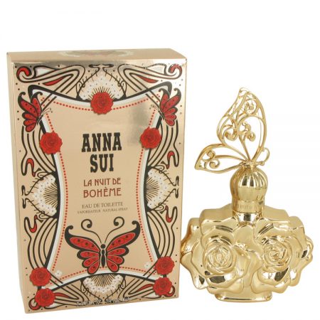 La Nuit De Boheme by Anna Sui Eau De Parfum Spray (unboxed) 50ml for Women by 