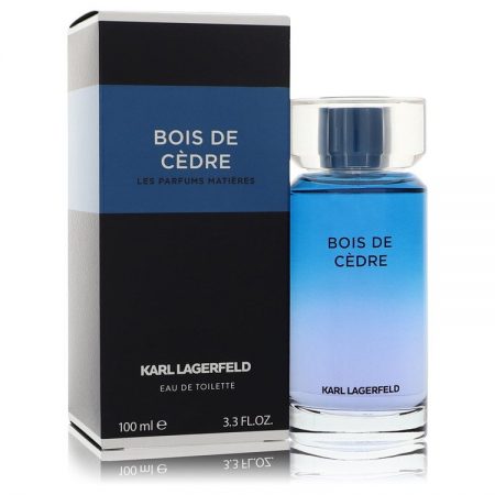 Bois de Cedre by Karl Lagerfeld Eau De Toilette Spray (unboxed) 100ml for Men by 